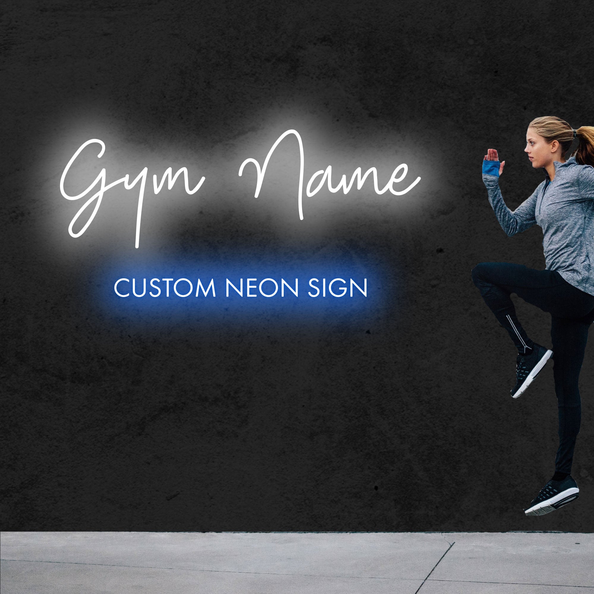 Custom Neon Signs for Gym | Free Shipping | MK Neon