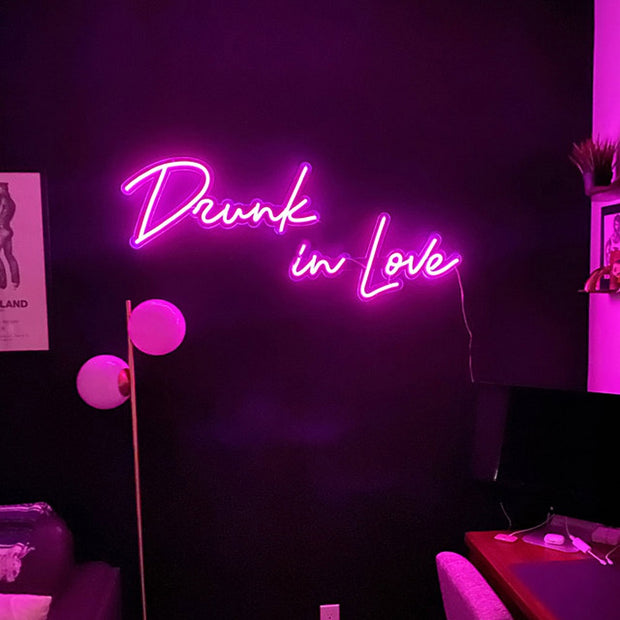 drunk in love led neon sign wedding mk neon