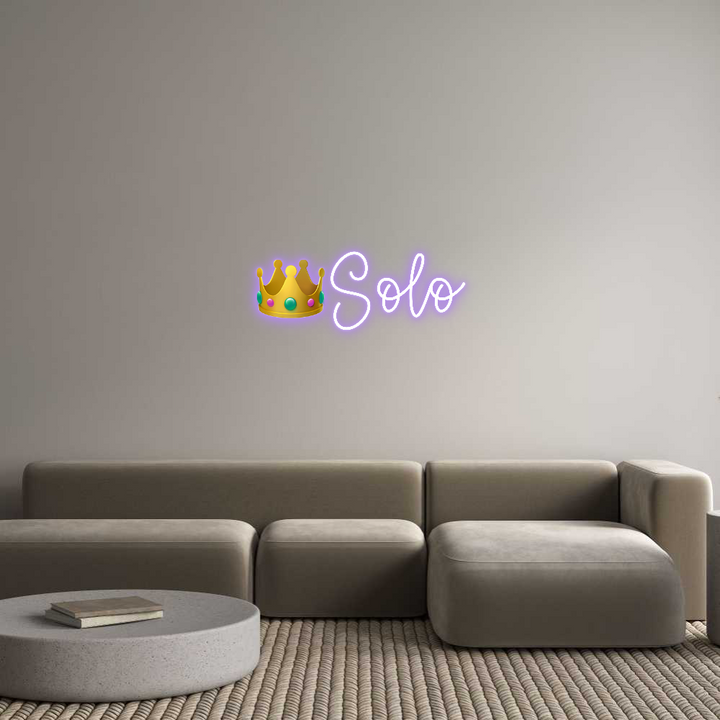 Create your Neon Sign 👑Solo