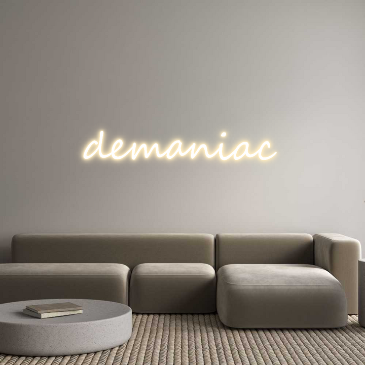 Create your Neon Sign demaniac