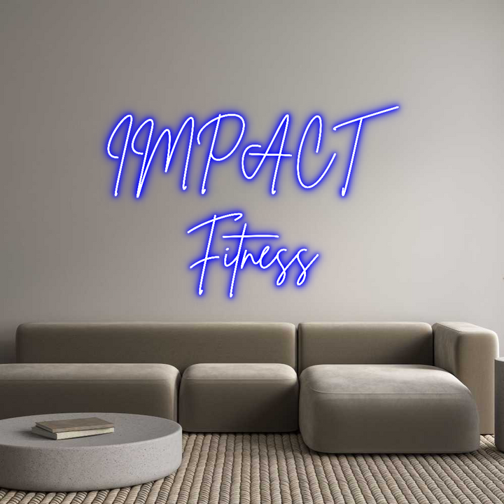 Create your Neon Sign IMPACT
Fitness
