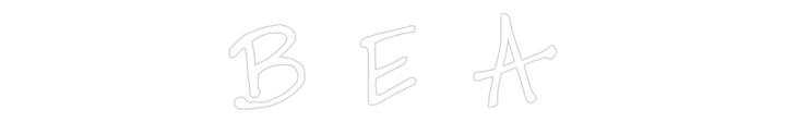 Create your Neon Sign B E A
