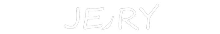 Create your Neon Sign JEرRY - MK Neon