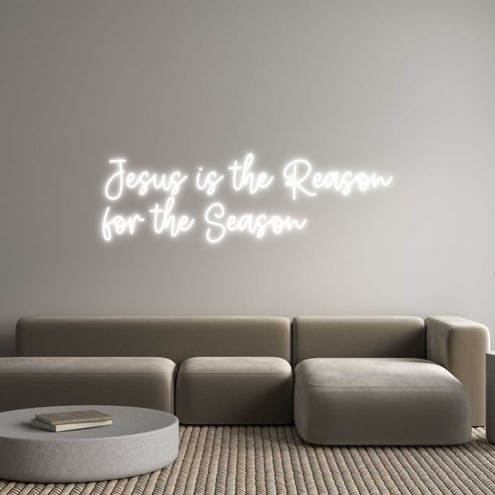Create your Neon Sign Jesus is the ...