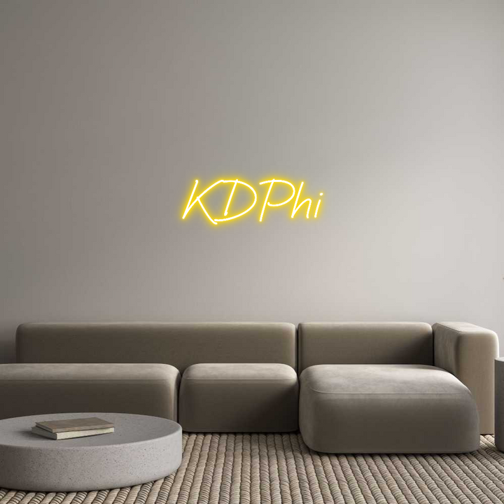Create your Neon Sign KDPhi