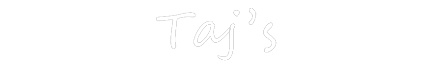 Create your Neon Sign Taj’s
