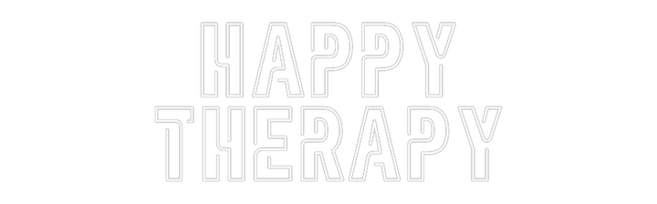 Create your Neon Sign HAPPY
THERAPY