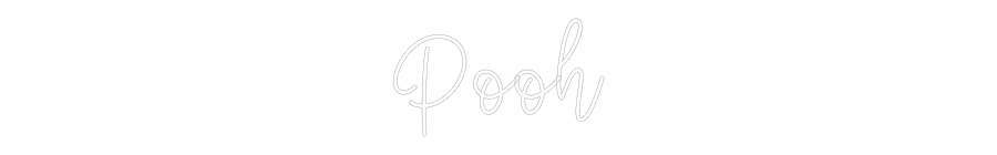 Create your Neon Sign Pooh