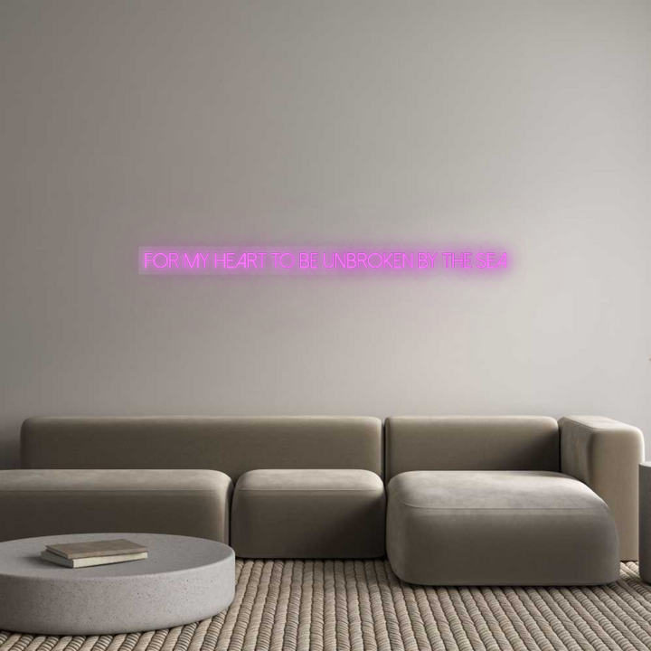 Custom Neon SIgn for my heart ...