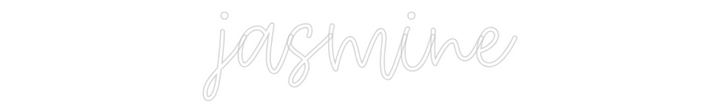 Custom Neon SIgn jasmine
