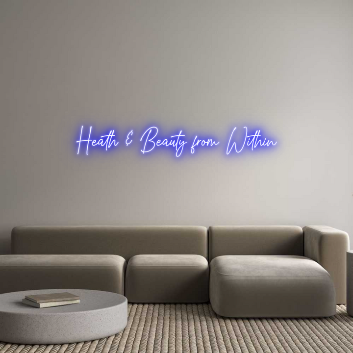 Create your Neon Sign Heath & Beaut...