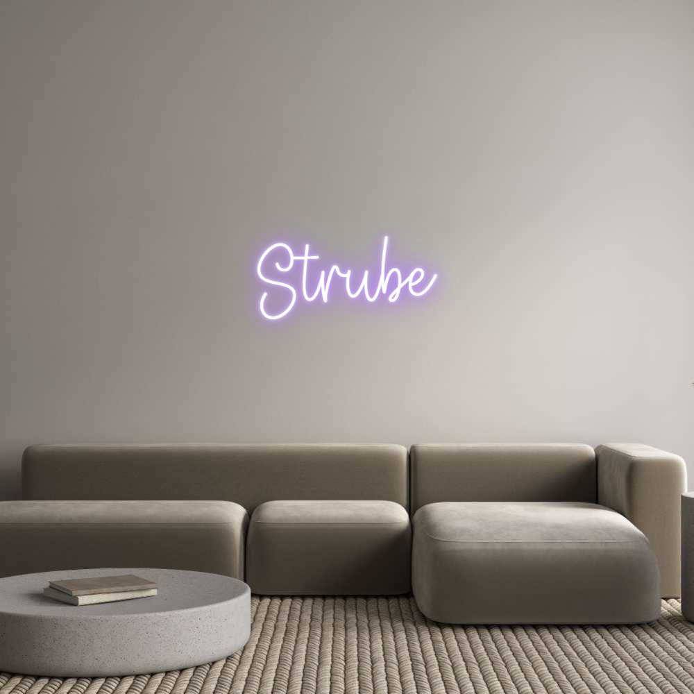 Create your Neon Sign Strube - MK Neon