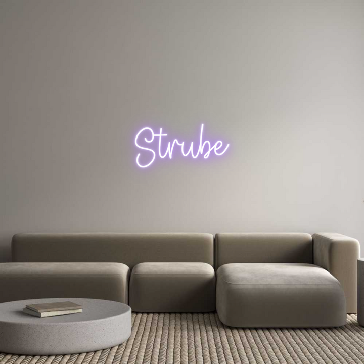 Create your Neon Sign Strube - MK Neon