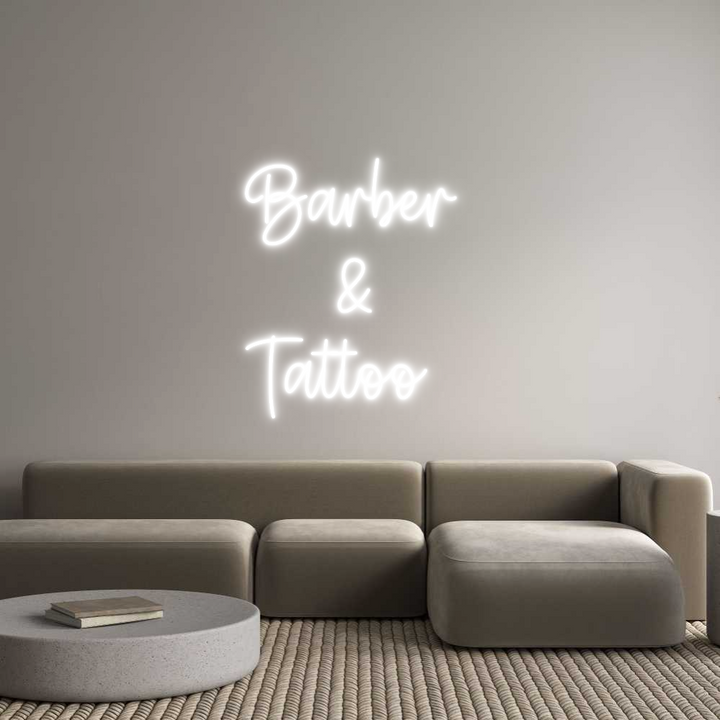 Create your Neon Sign Barber 
    ...