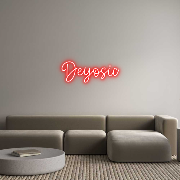 Create your Neon Sign Deyosic
