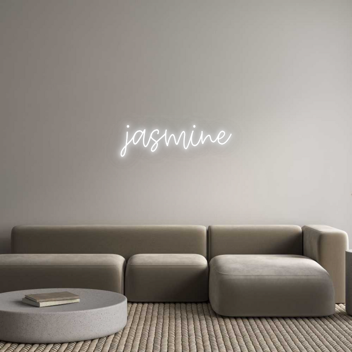 Custom Neon SIgn jasmine