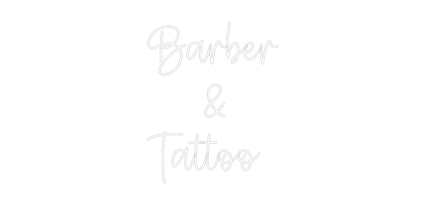 Create your Neon Sign Barber 
    ...