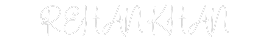 Create your Neon Sign REHAN KHAN