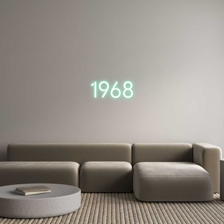Create your Neon Sign 1968