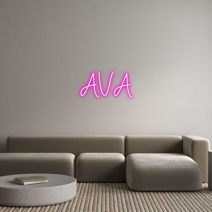 Create your Neon Sign AVA
