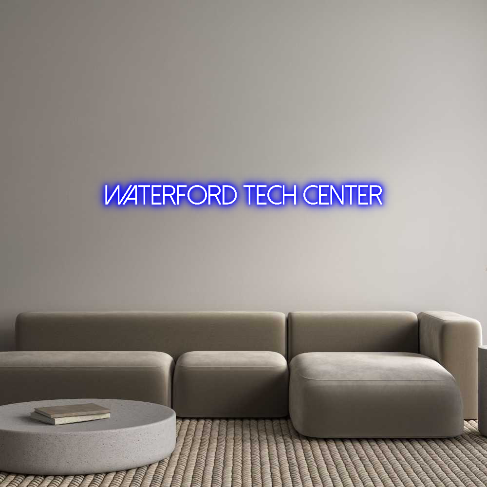 Create your Neon Sign Waterford Tec... - MK Neon