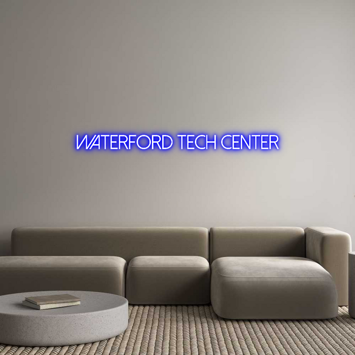 Create your Neon Sign Waterford Tec... - MK Neon