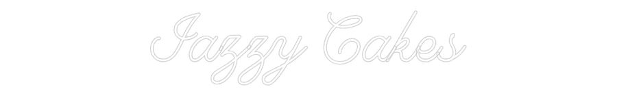 Create your Neon Sign Jazzy Cakes