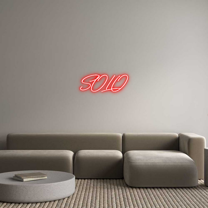 Create your Neon Sign SOLO