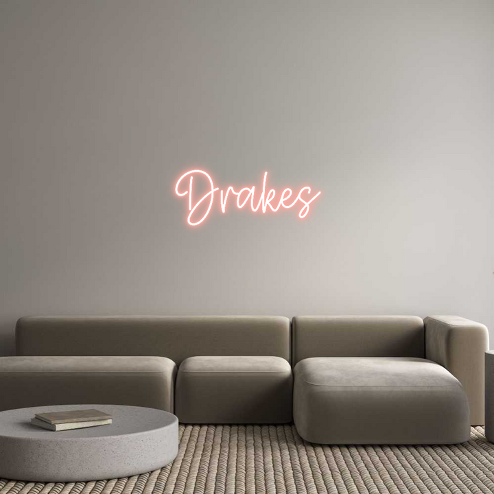 Create your Neon Sign Drakes