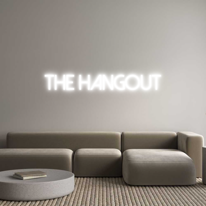 Create your Neon Sign The Hangout