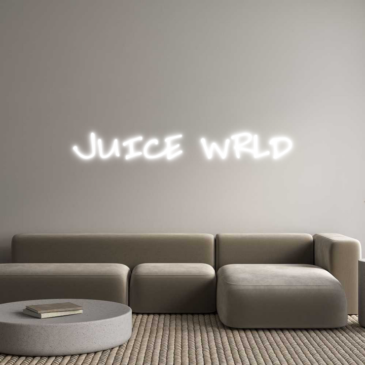 Create your Neon Sign JUICE WRLD