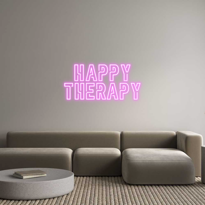 Create your Neon Sign HAPPY
THERAPY