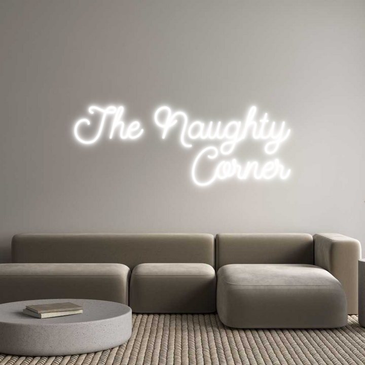 Create your Neon Sign The Naughty
...