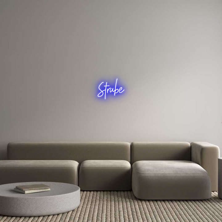 Create your Neon Sign Strube