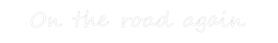 Create your Neon Sign On the road a...