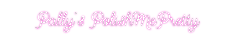 Create your Neon Sign Pally’s Polis...