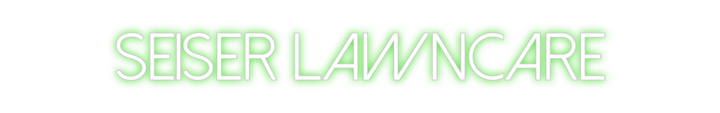 Create your Neon Sign SEISER LAWNCA...