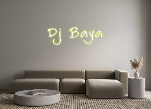 Create your Neon Sign Dj Baya