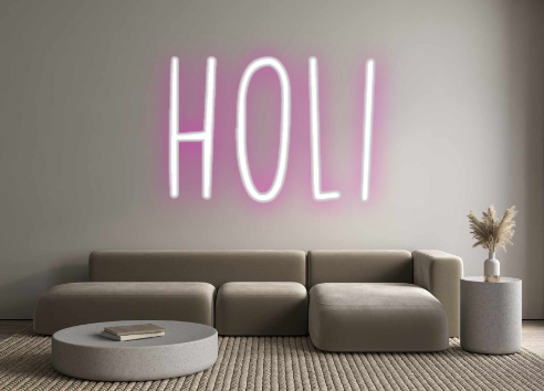 Create your Neon Sign Holi