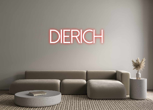 Create your Neon Sign DieRich