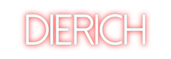 Create your Neon Sign DieRich