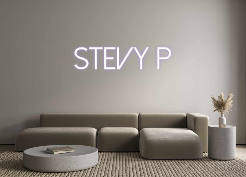 Create your Neon Sign Stevy p