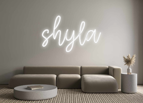 Create your Neon Sign shyla