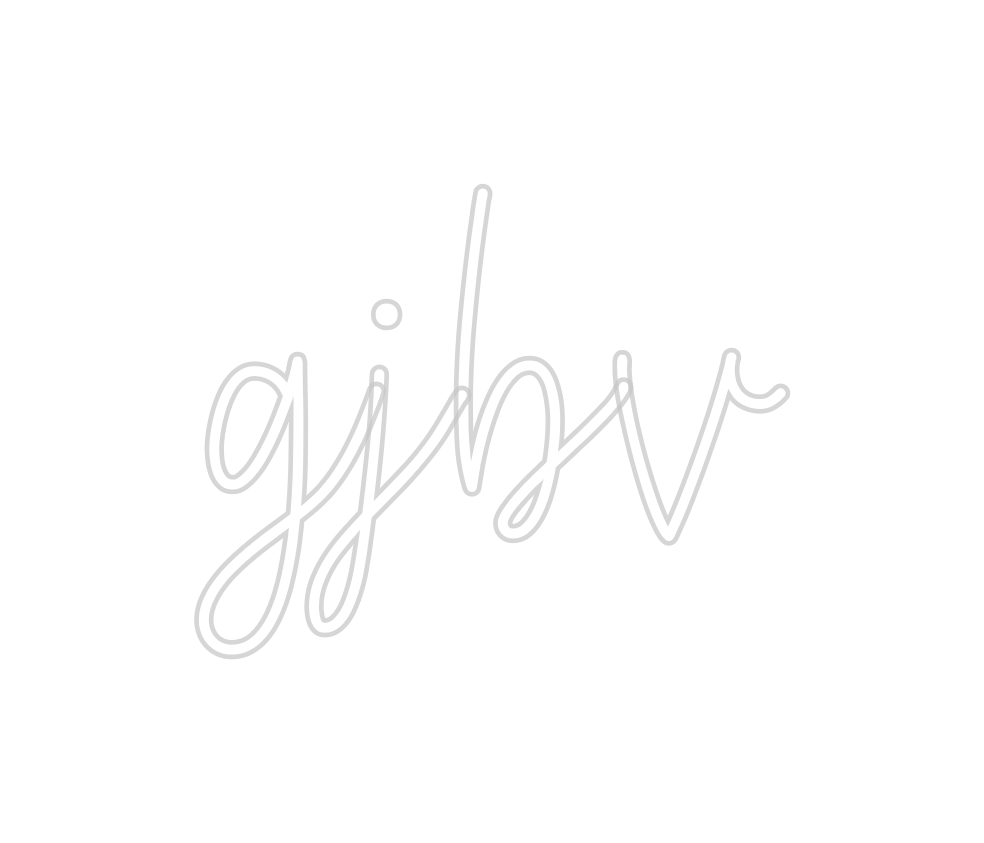 Create your Neon Sign gjbv