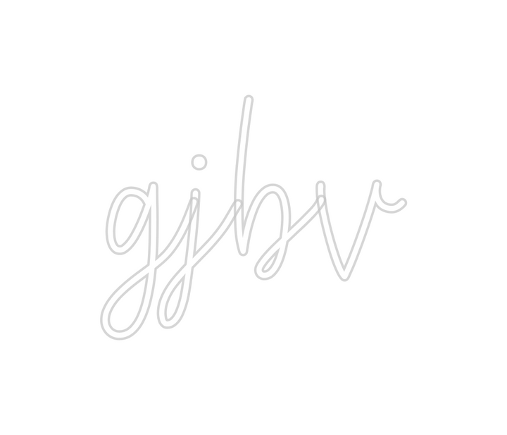 Create your Neon Sign gjbv