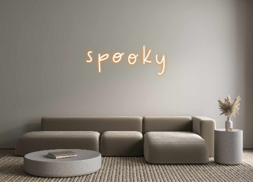 Create your Neon Sign spooky