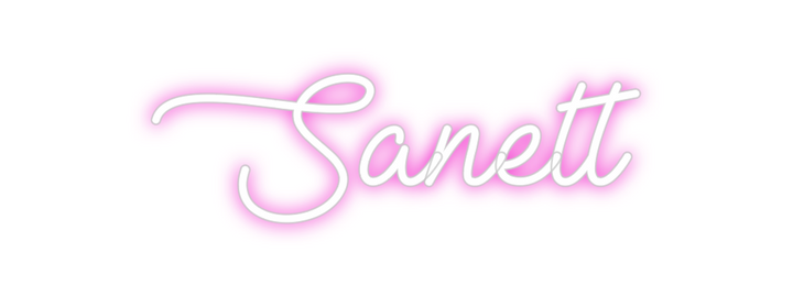 Create your Neon Sign Sanett