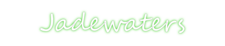 Create your Neon Sign Jadewaters