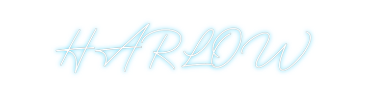 Create your Neon Sign HARLOW