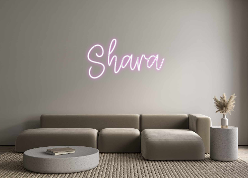 Create your Neon Sign Shara